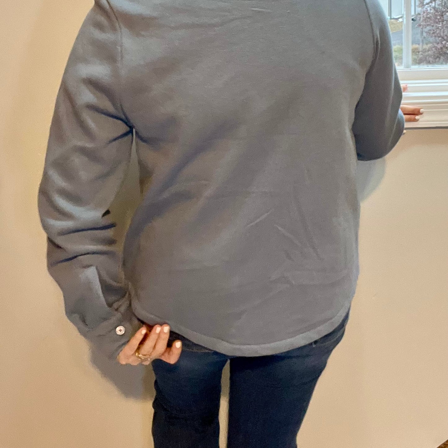 Shacket with me at the Beach Long Sleeve Pocket Button Up Waist Length Shacket Various Colors