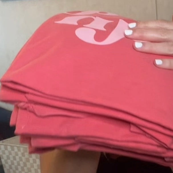 Oh What Fun Pink Graphic Tee | Cottage Beach