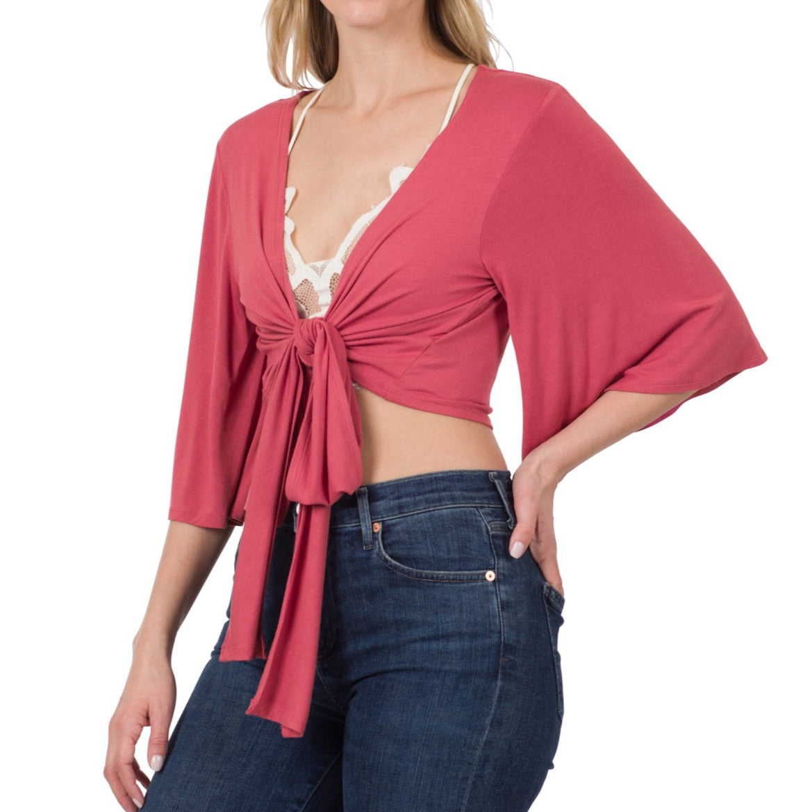 Bohemian Tie Wrap Cottage Beach