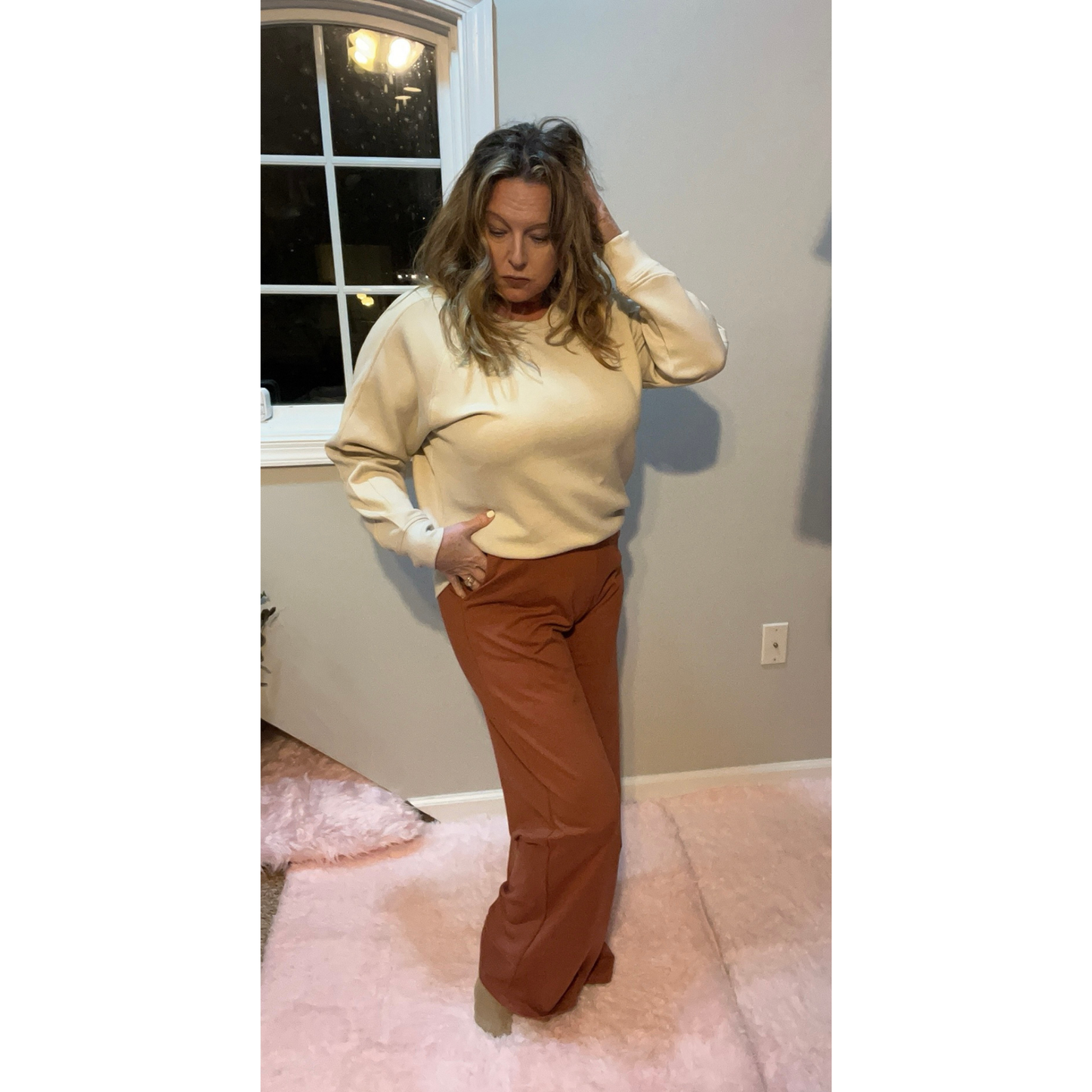 Coastal Cozy Scuba Pullover Sand