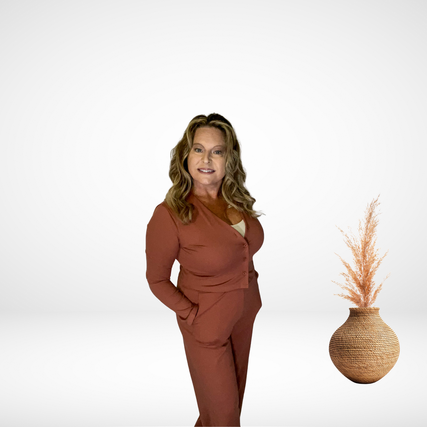 Dive into Scuba Wide Legged Fold over Pants