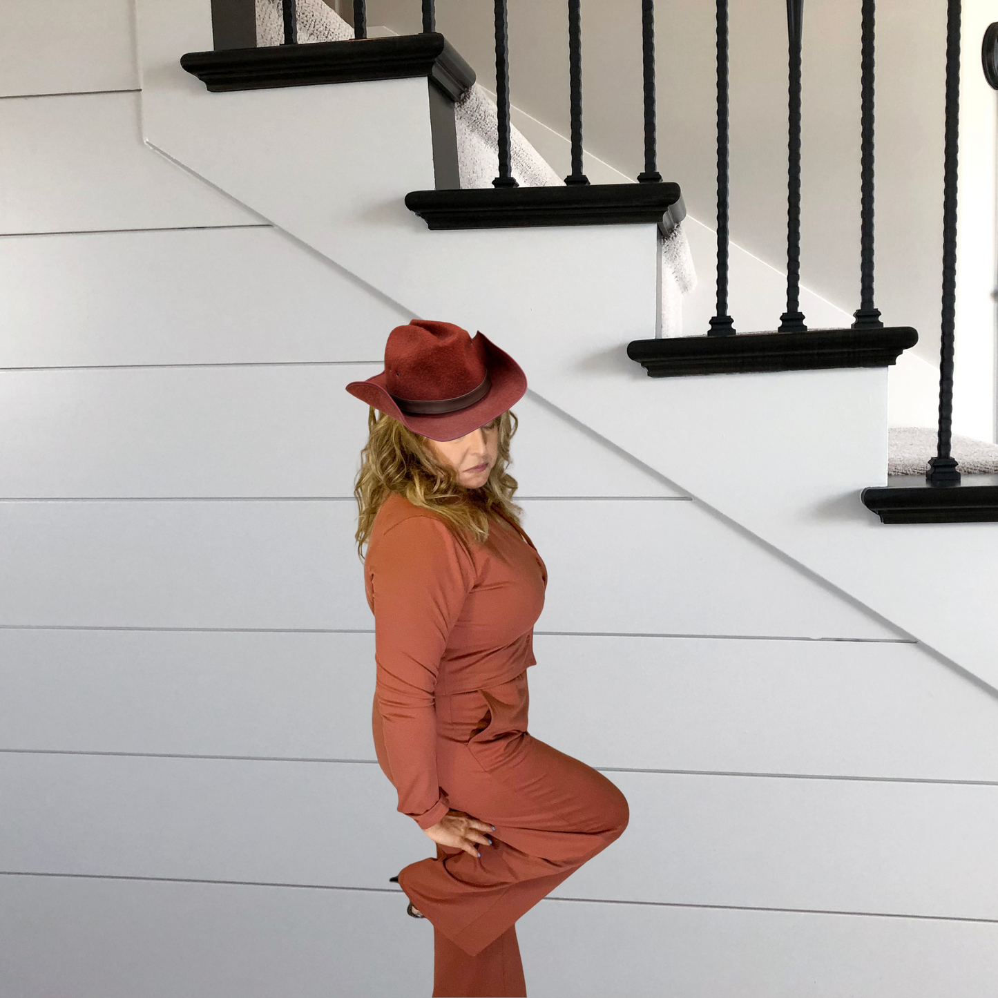 Dive into Scuba Wide Legged Fold over Pants