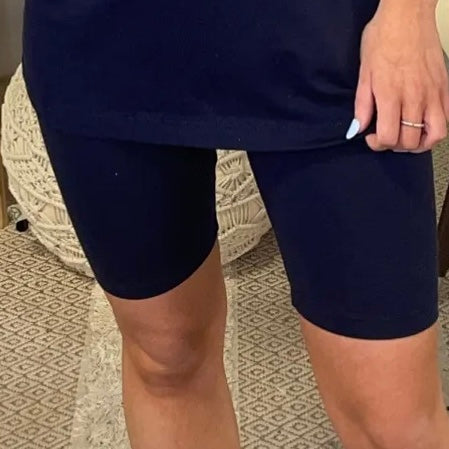 Beach Stroll Biker Short Set