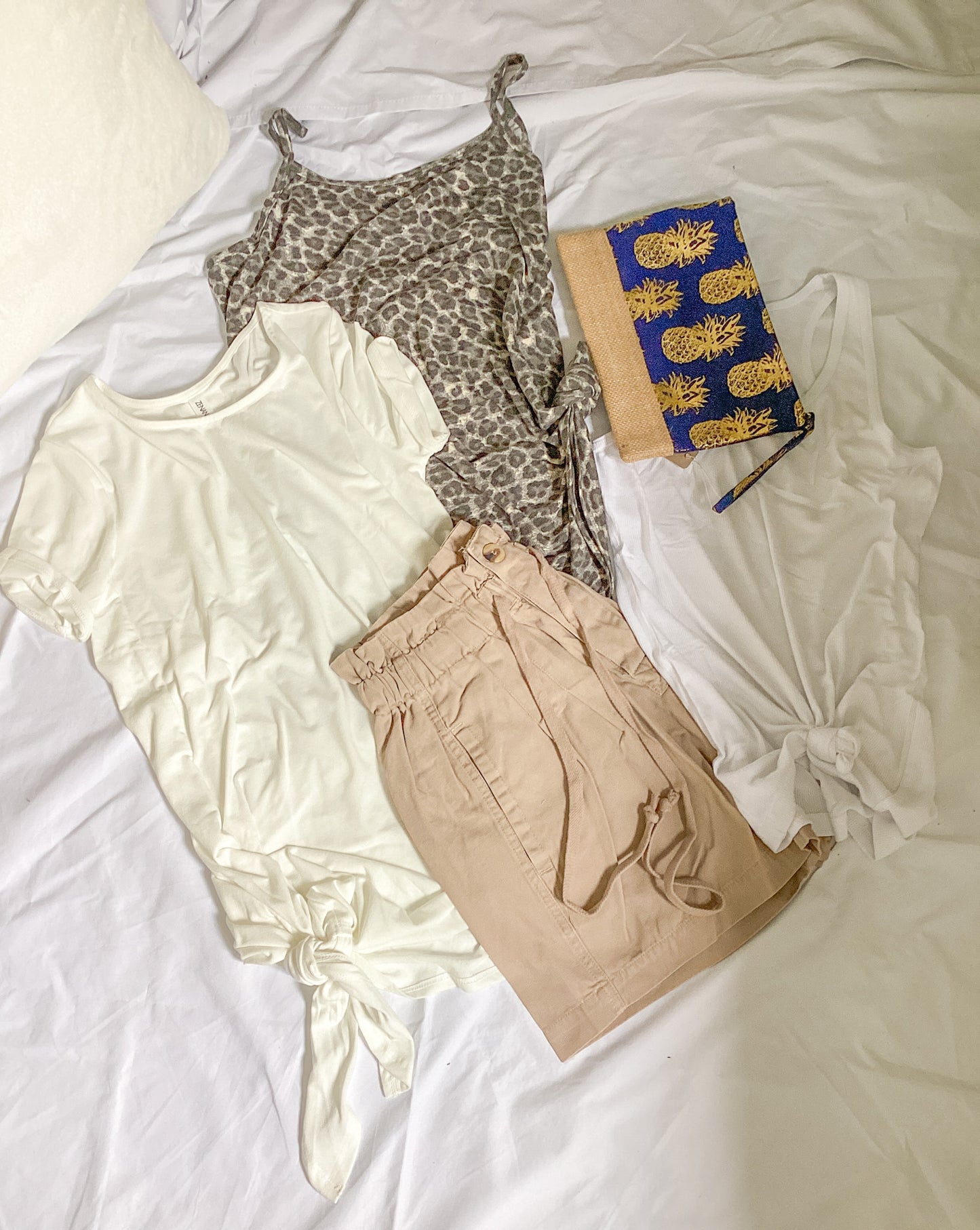 LEOPARD FRONT AND BACK REVERSIBLE CAMI TOP - Cottage Beach