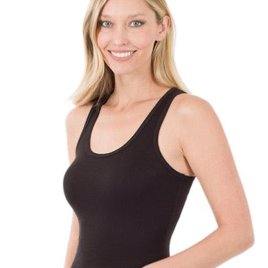 Racerback Tank Top Cottage Beach