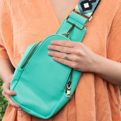 Boardwalk Adjustable Strap Crossbody Sling Bag All Colors| Cottage Beach