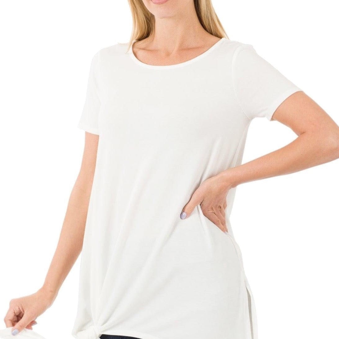 White Sands Side Tie Shirt | Cottage Beach
