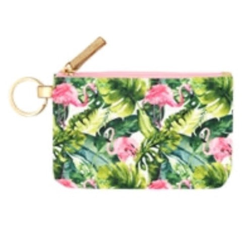 Beach Scene Wallet, Credit Card Holder with Detachable Lanyard Strap | Cottage Beach