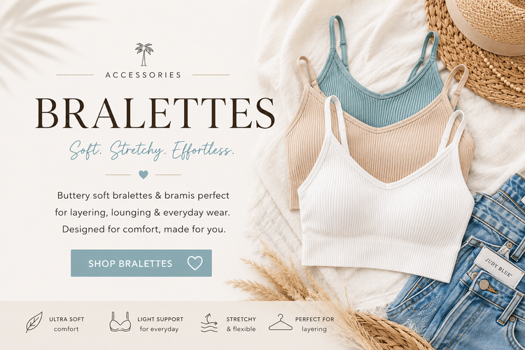 Coastal Comfort Bralettes