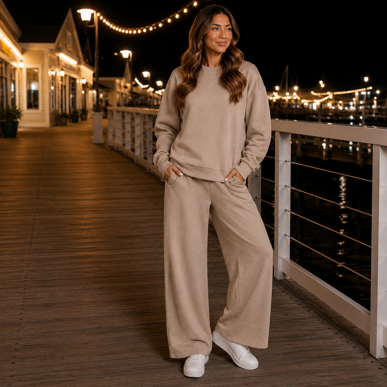 Scuba Duo Two Piece Crewneck Lounge Set
