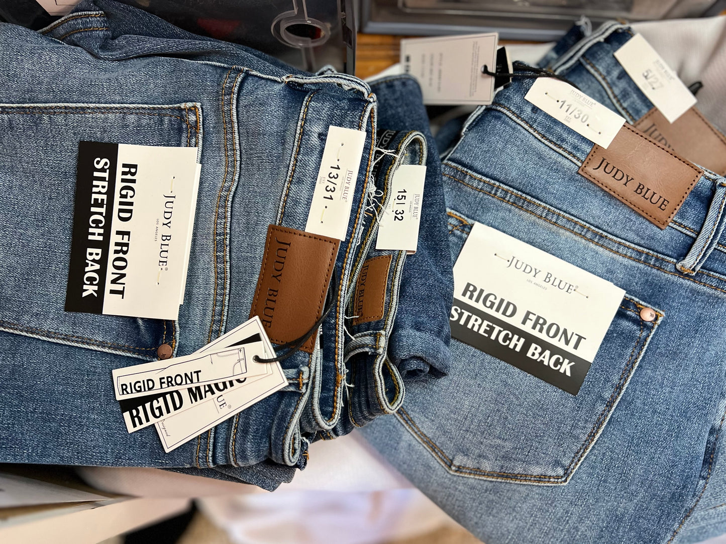 Judy Blue High waisted Frayed Hem Boyfriend Fit