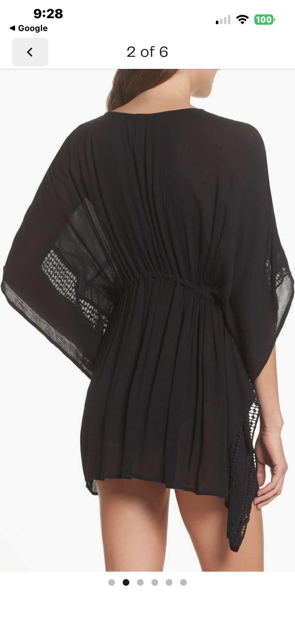 Elan Coastal Luxe Crochet Cover-Up