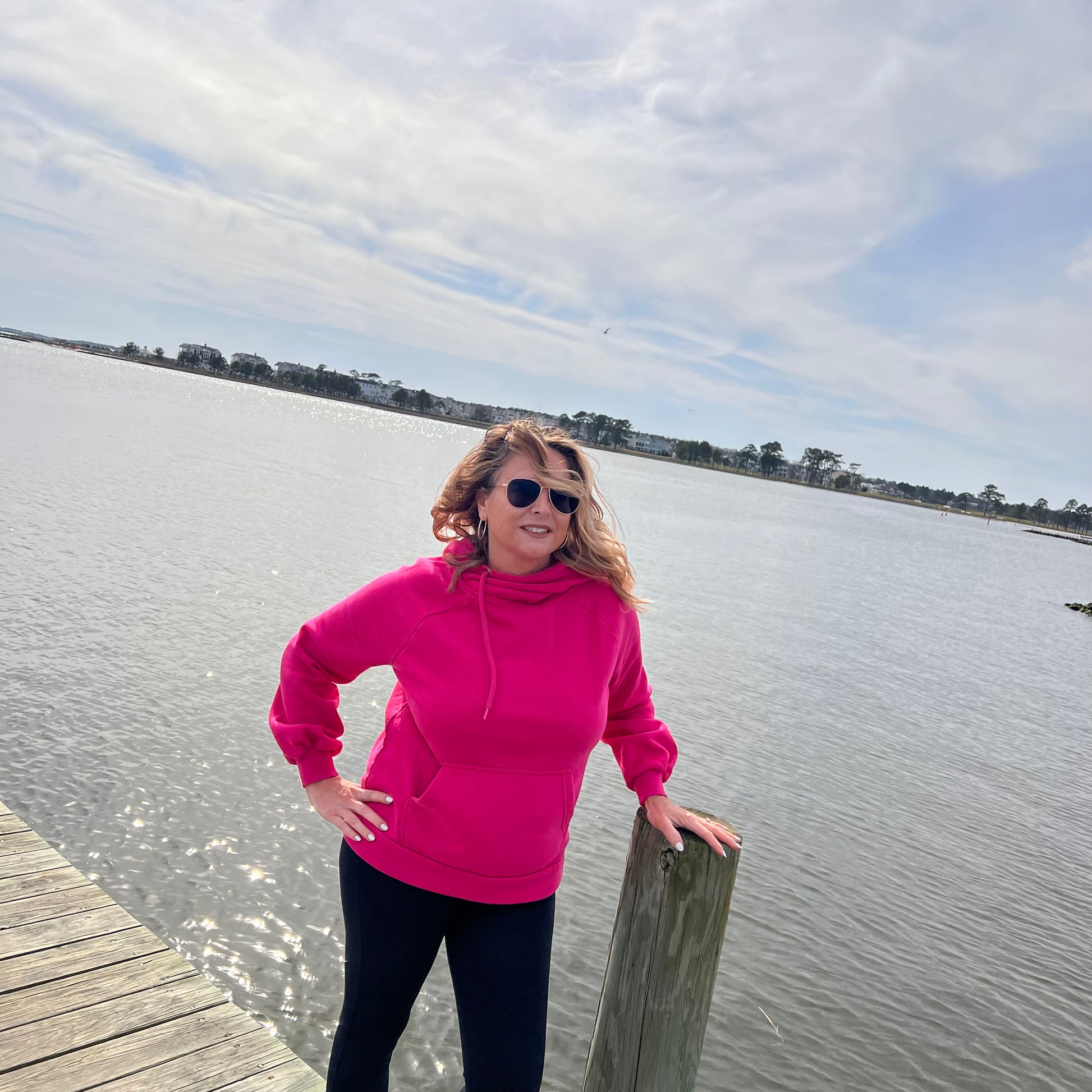 Beach Blast Tummy Control High Waisted Seamless Leggings | Cottage Beach
