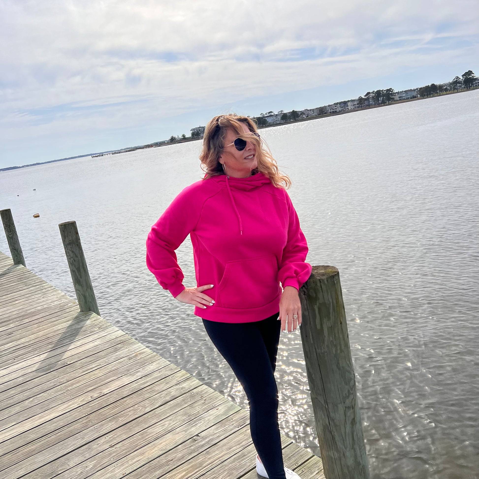 Beach Blast Tummy Control High Waisted Seamless Leggings | Cottage Beach