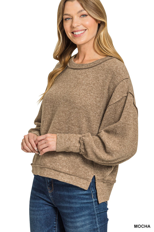 Real Cozy Long Sleeve Sweater