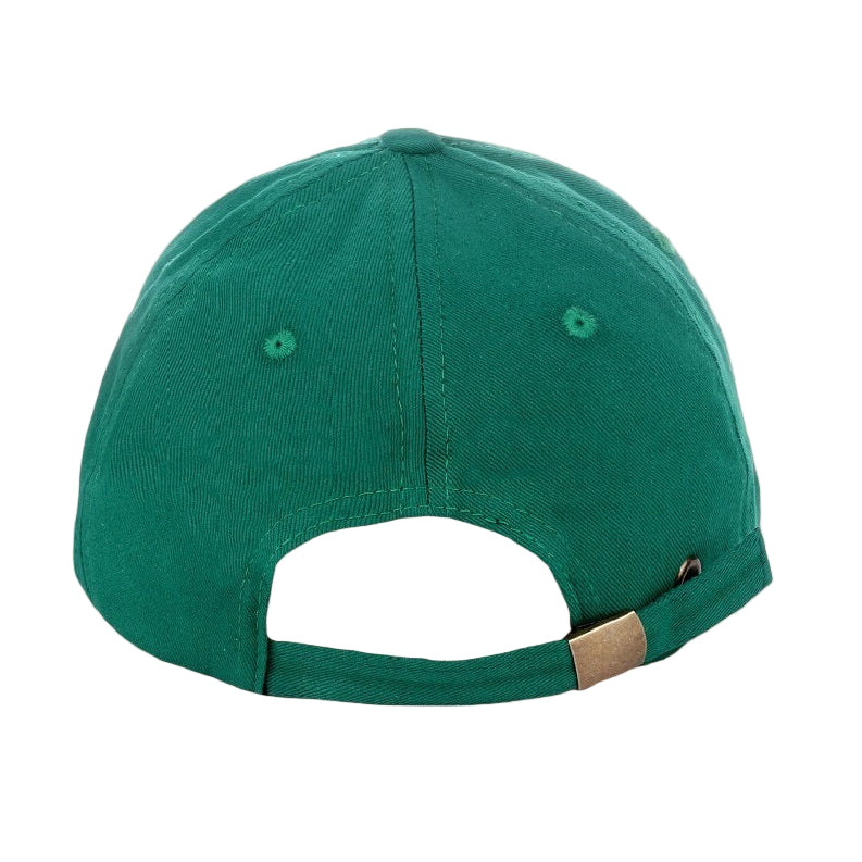 Green cap on a beige background with 'GREEN' text.