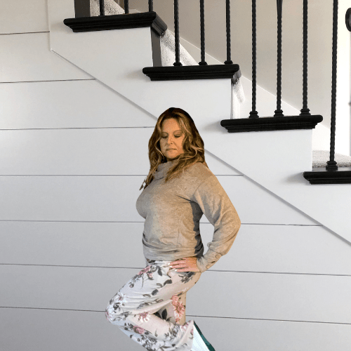 Chilly Beach Vibes Long Sleeve Cowl Neck French Terry Top