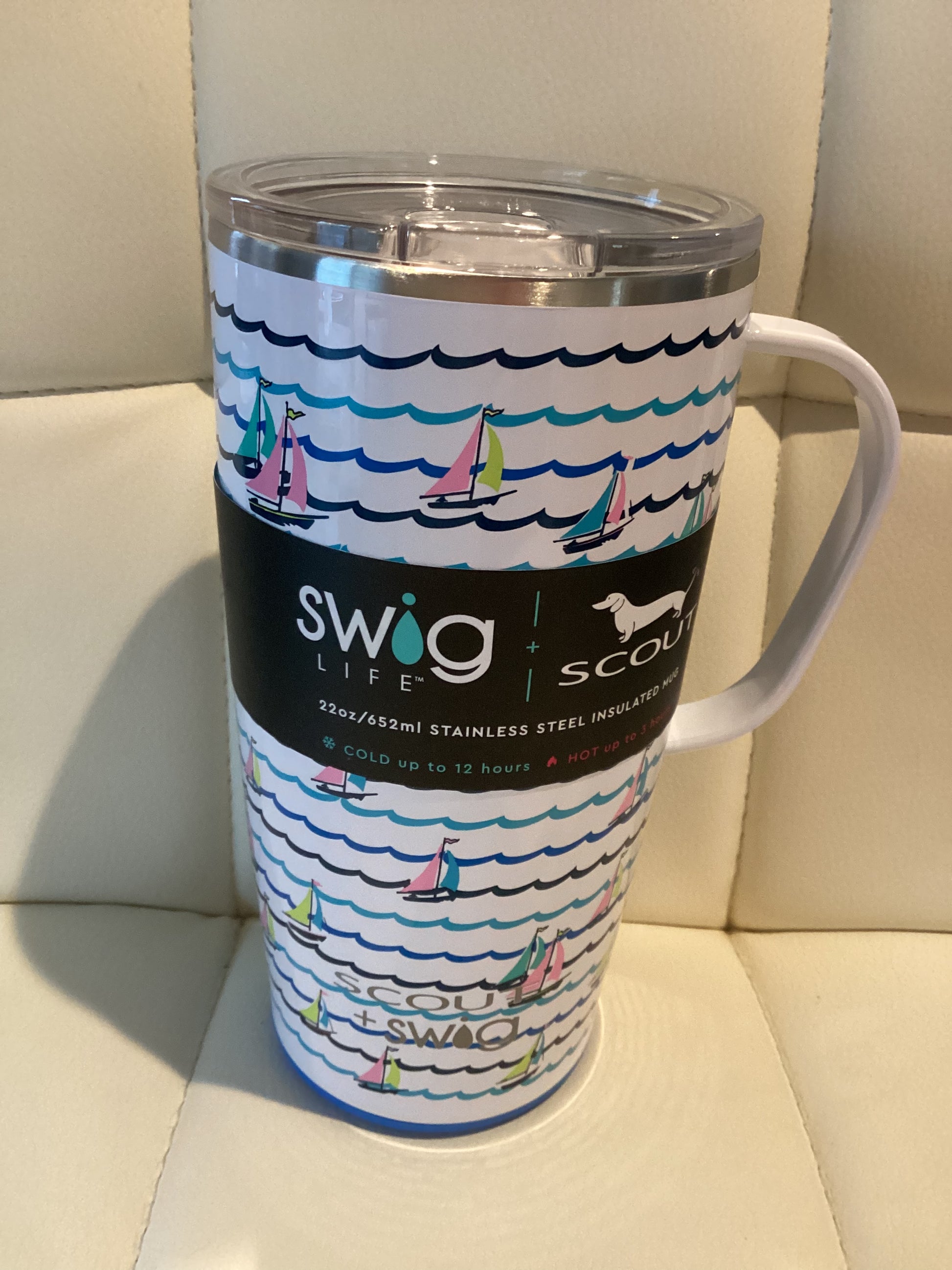 My Swig Life Handle Coffee Travel Mug 22OZ | Cottage Beach