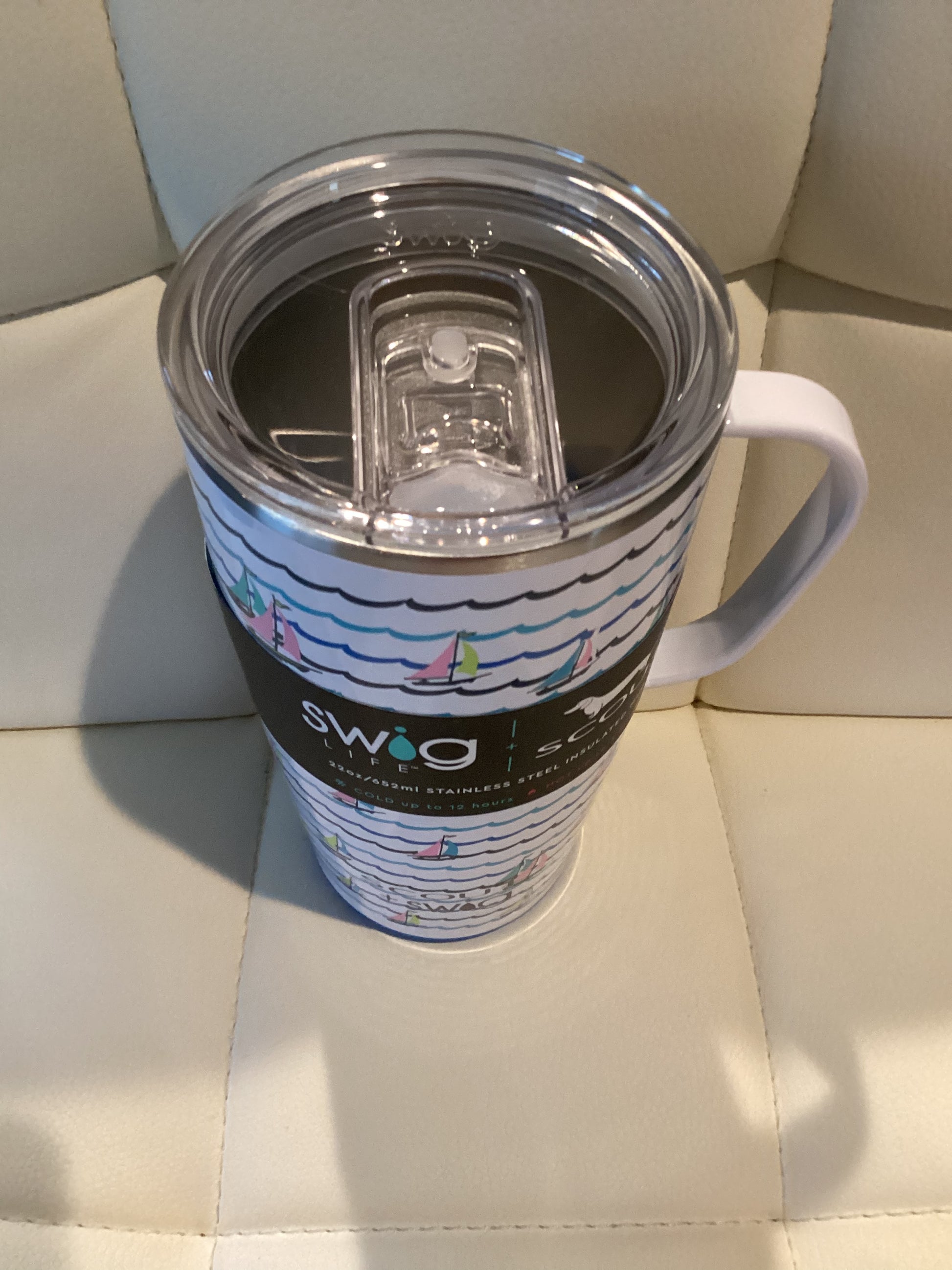 Custom Swig Life™ 18 oz. Wanderlust Stainless Steel Travel Mug