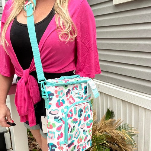 Bohemian Tie Wrap Flowy Mid Sleeve Top | Cottage Beach