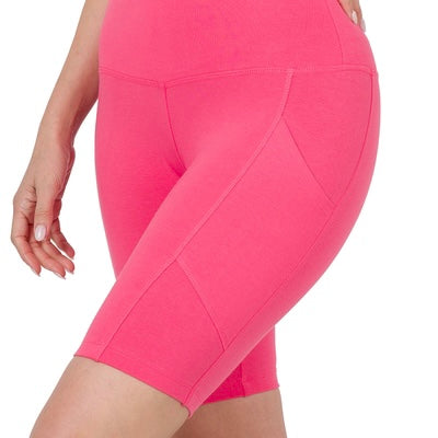 Beach Run Pocket Biker Shorts High Waisted | Cottage Beach