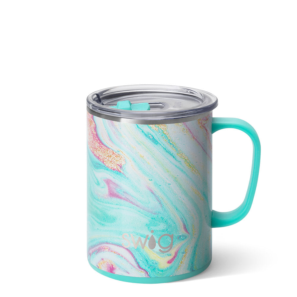 My Swig Life Ocean Swirl Mega Handle Mug 24OZ