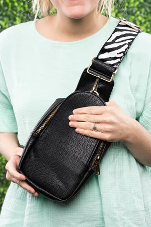 Boardwalk Adjustable Strap Crossbody Sling Bag All Colors| Cottage Beach