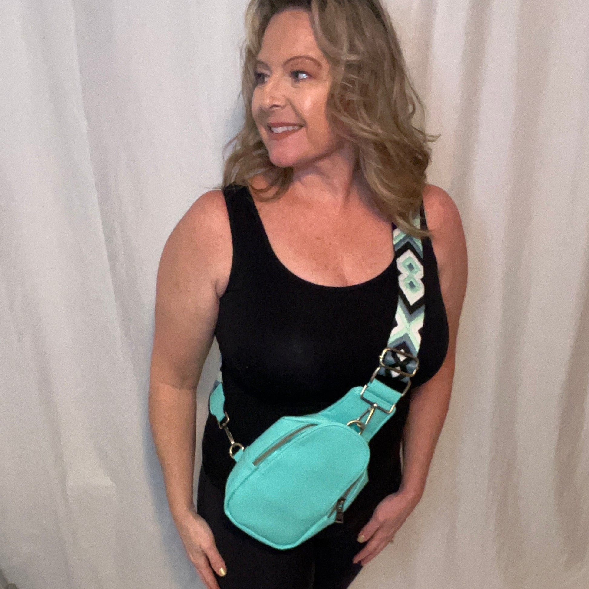 Boardwalk Adjustable Strap Crossbody Sling Bag All Colors| Cottage Beach