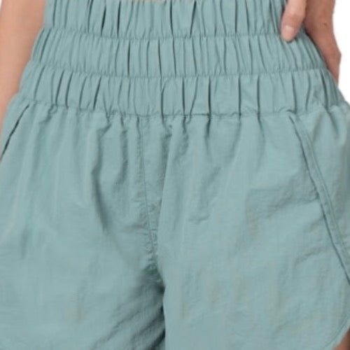 High waisted quick dry shorts Cottage Beach