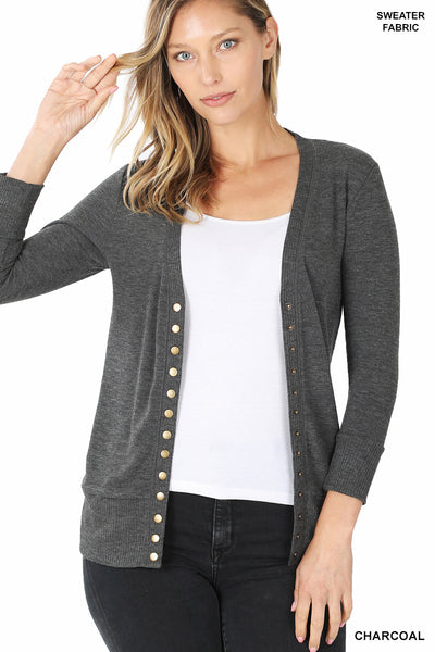 Sea Breeze Snap Cardigans | Cottage Beach